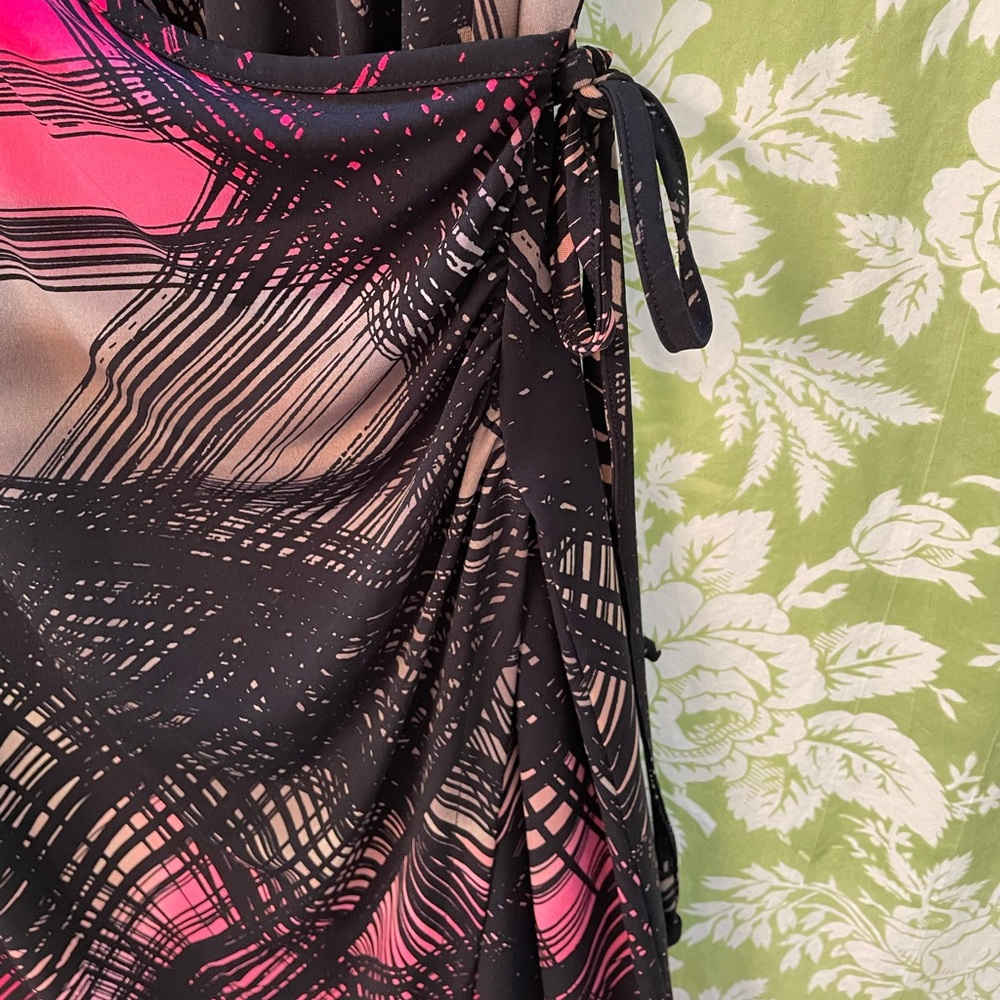 🏝️Big $8 Sale!🏝️Worthington Stretch Faux Wrap Dress - Picture 3 of 8